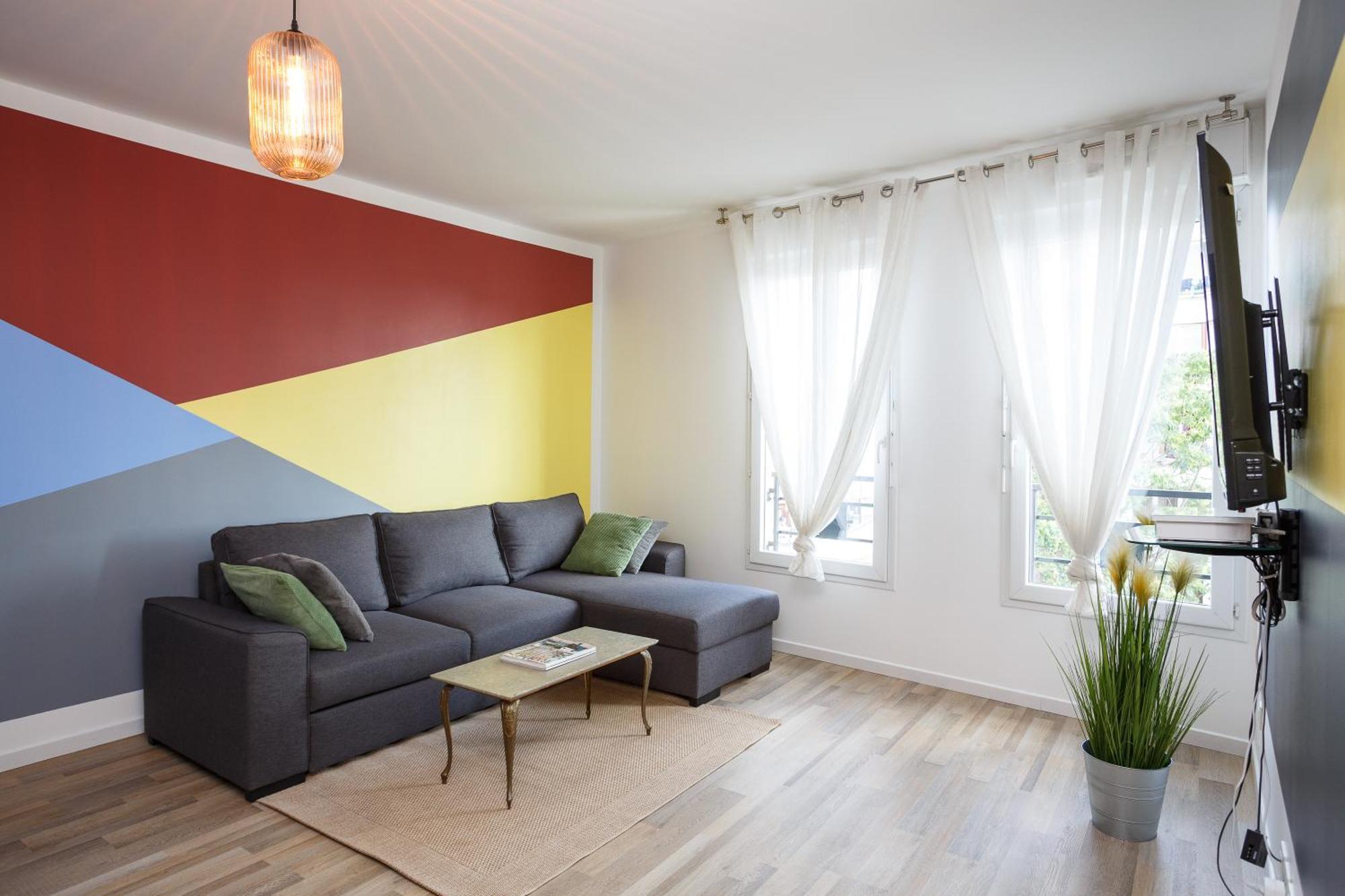 Appartement Cosy Pres De Paris Avec Vue Sur La Tour Eiffel - Parking & Wifi Argenteuil Exterior photo