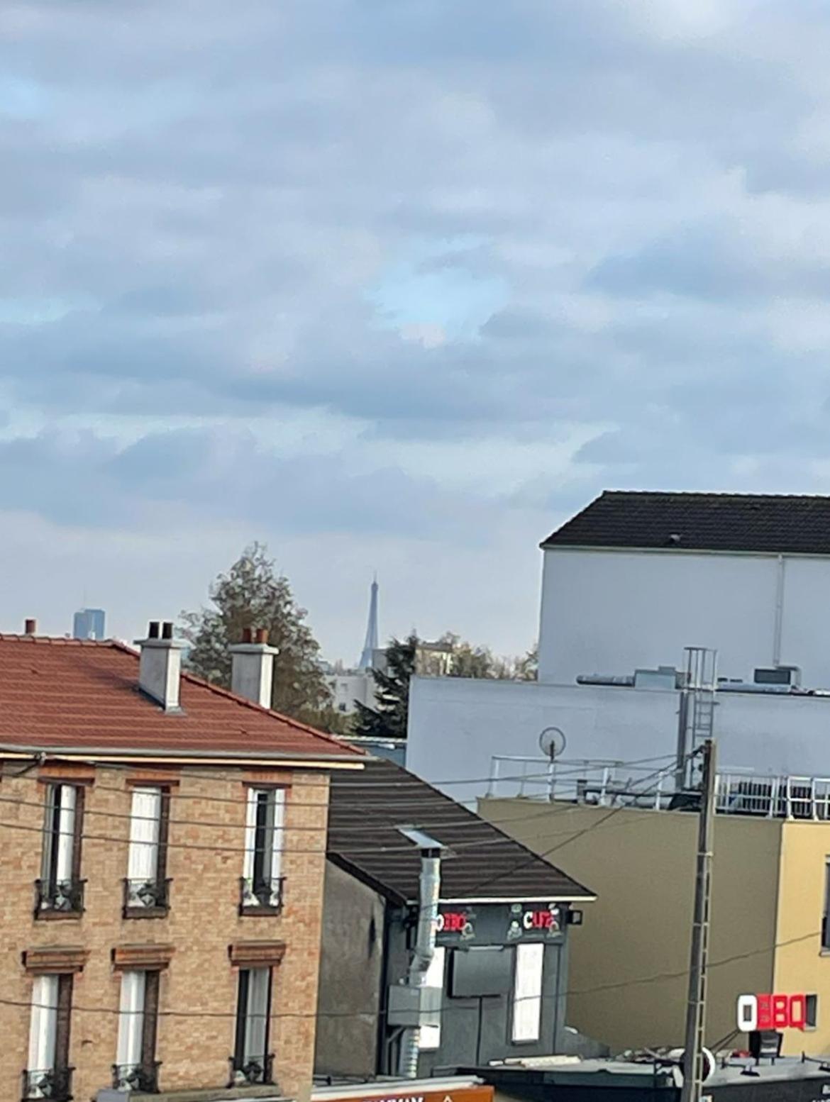Appartement Cosy Pres De Paris Avec Vue Sur La Tour Eiffel - Parking & Wifi Argenteuil Exterior photo